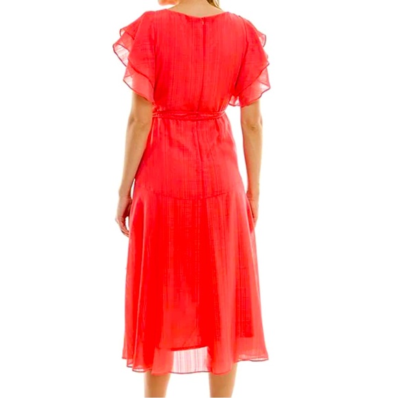 NWT London Times coral dress - Picture 2 of 4